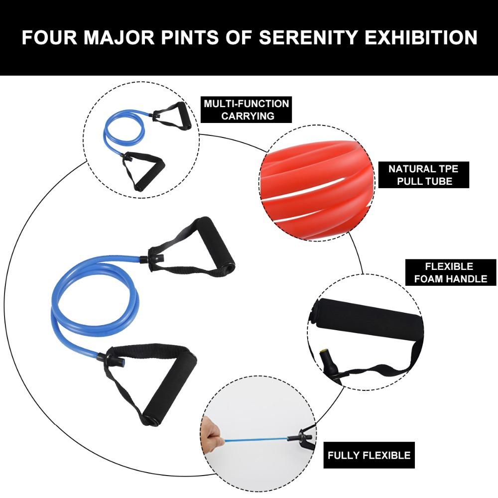 Men’s Resistance Band Set – Pull Rope Fitness Equipment
