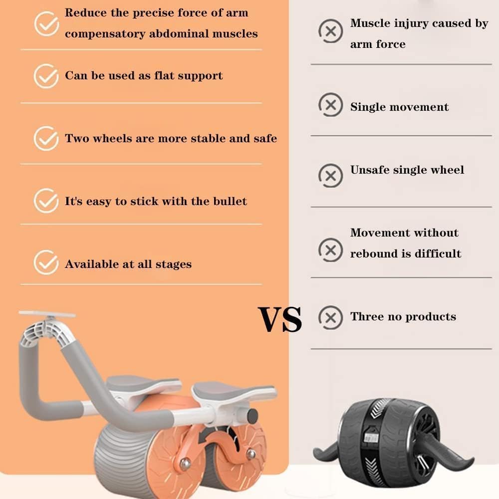 Elbow Support Rebound Abdominal Wheel