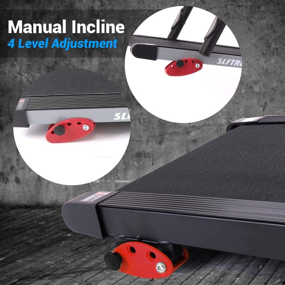 Folding Electric Treadmill with LCD Display & Bluetooth