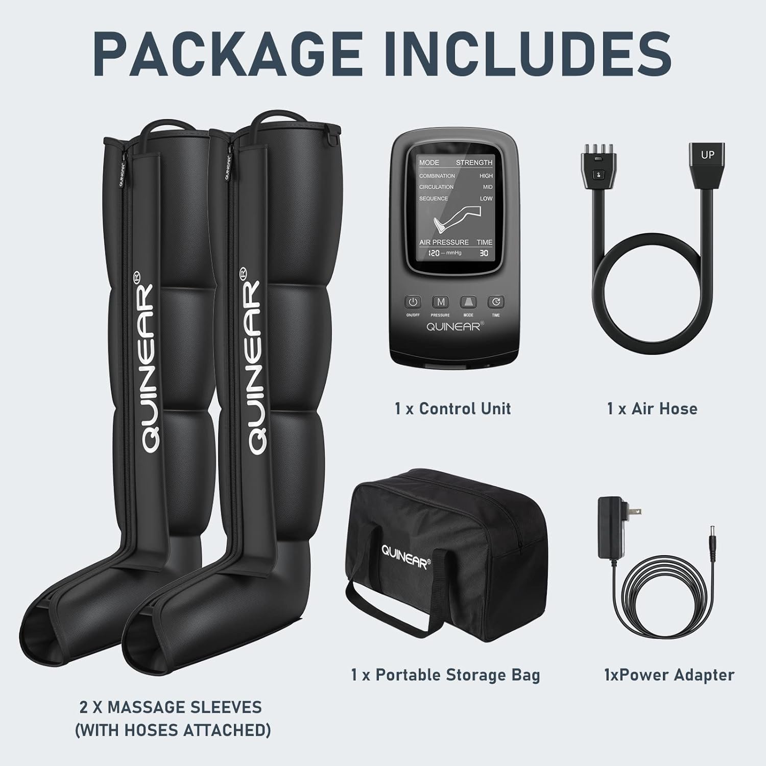 Professional Sequential Air Compression Therapy System