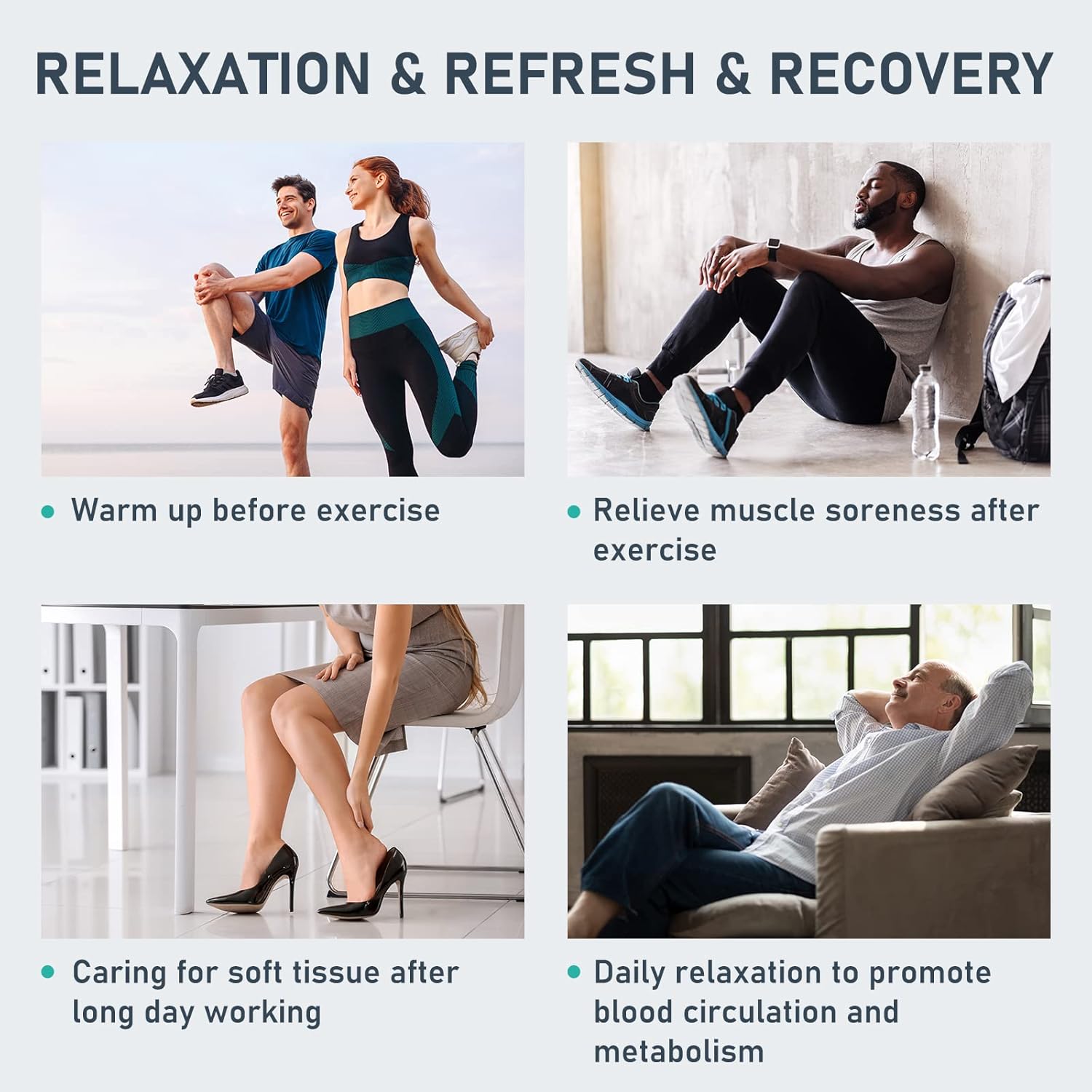 Professional Sequential Air Compression Therapy System