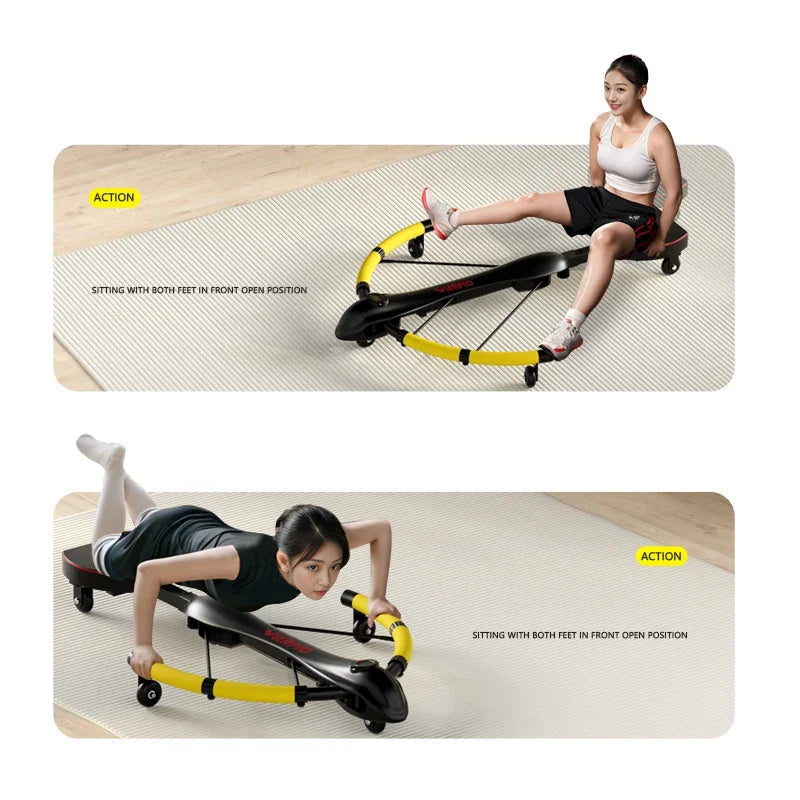 4-in-1 Core Trainers Dragonfly Rowing Machine