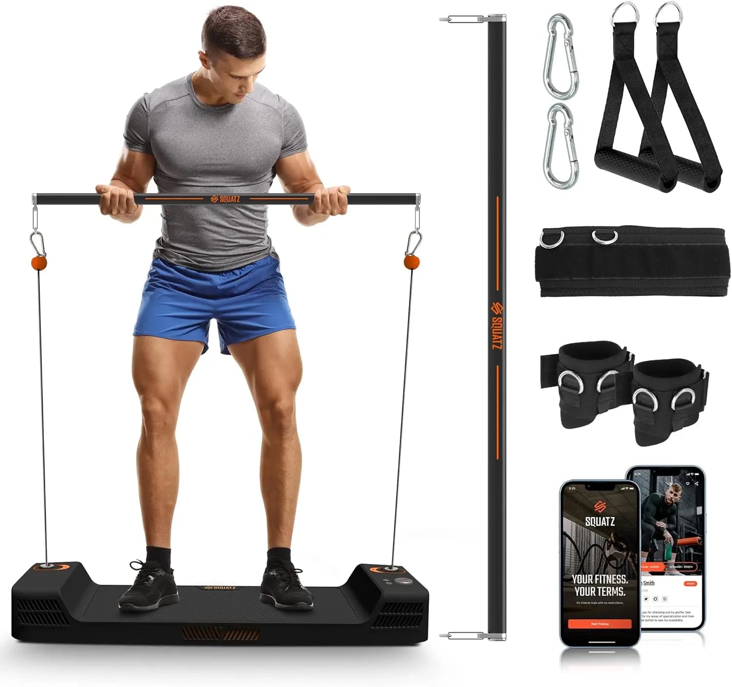 Apollo Board Mini – 150 lb Resistance Smart Cable Machine