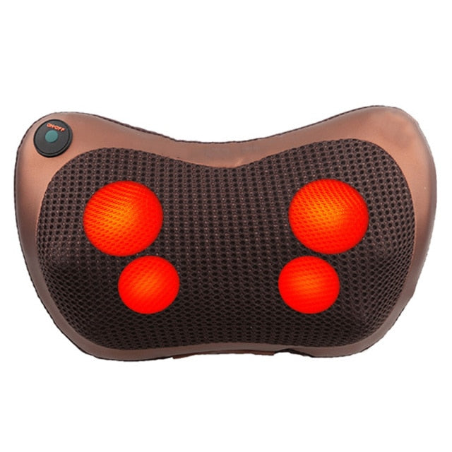 Head & Neck Massager Pillow for Home & Car